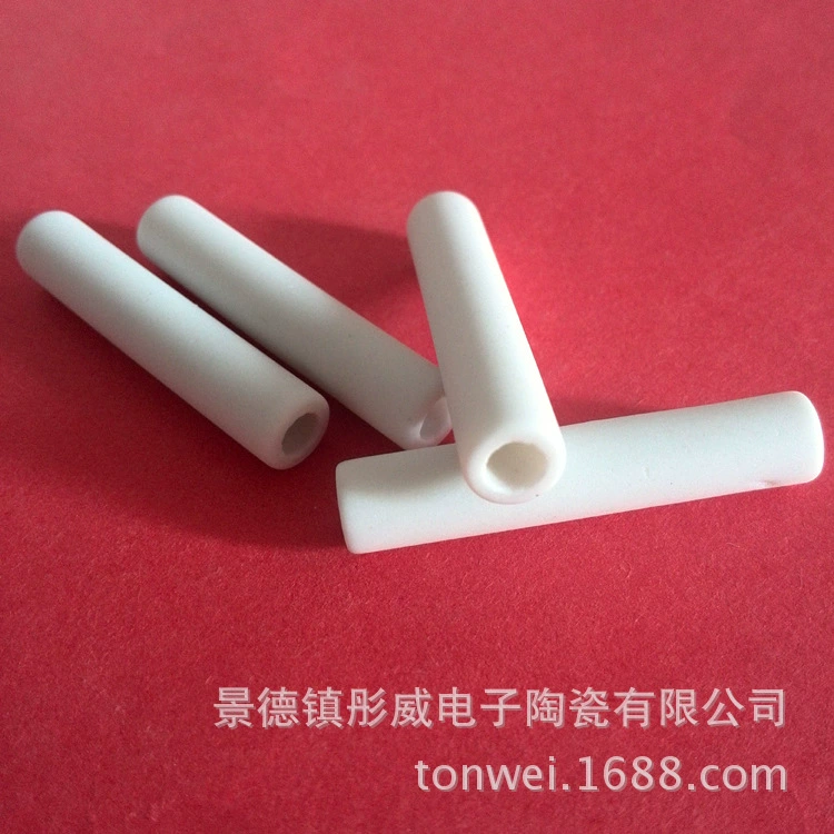 Ceramic core precision ceramic tube ceramic fuse tube fuse ceramic shell threading ceramic ring