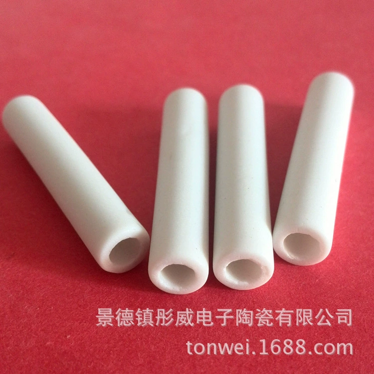 Ceramic core precision ceramic tube ceramic fuse tube fuse ceramic shell threading ceramic ring