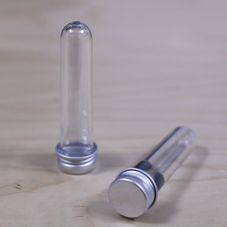 厂家直销 20ml 试管瓶面膜粉瓶 化妆品分装