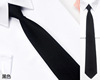 Tie suitable for men and women with zipper, 8cm, 9cm, polyester, wholesale