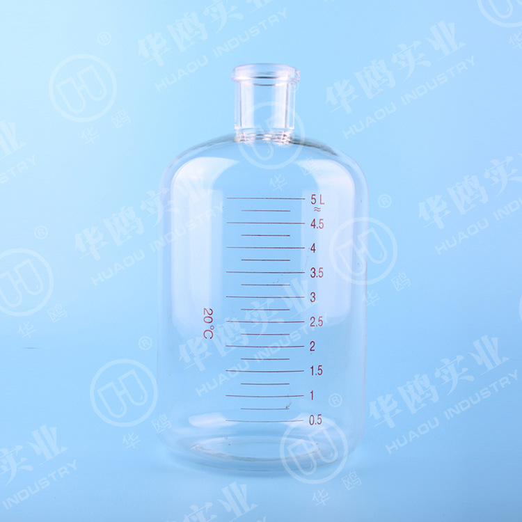 厂家批发刻度血清瓶实验室用玻璃血清瓶加厚高硼硅刻度血浆瓶