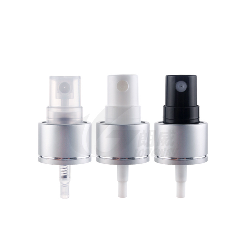 30ml hombro redondo plata tangente botella de spray PET botella de plástico botella de tóner cosmética sub-botella