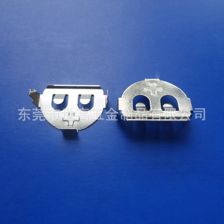 厂家ＣＲ2032半圆电池扣 ＣＲ2032贴片电池扣 导电性能好电池片