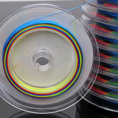 Raw Silk Color Dali Horse Line 8 Braided PE Line 100 Meter Luya Sea Fishing Braided Line Fishing Line Wholesale
