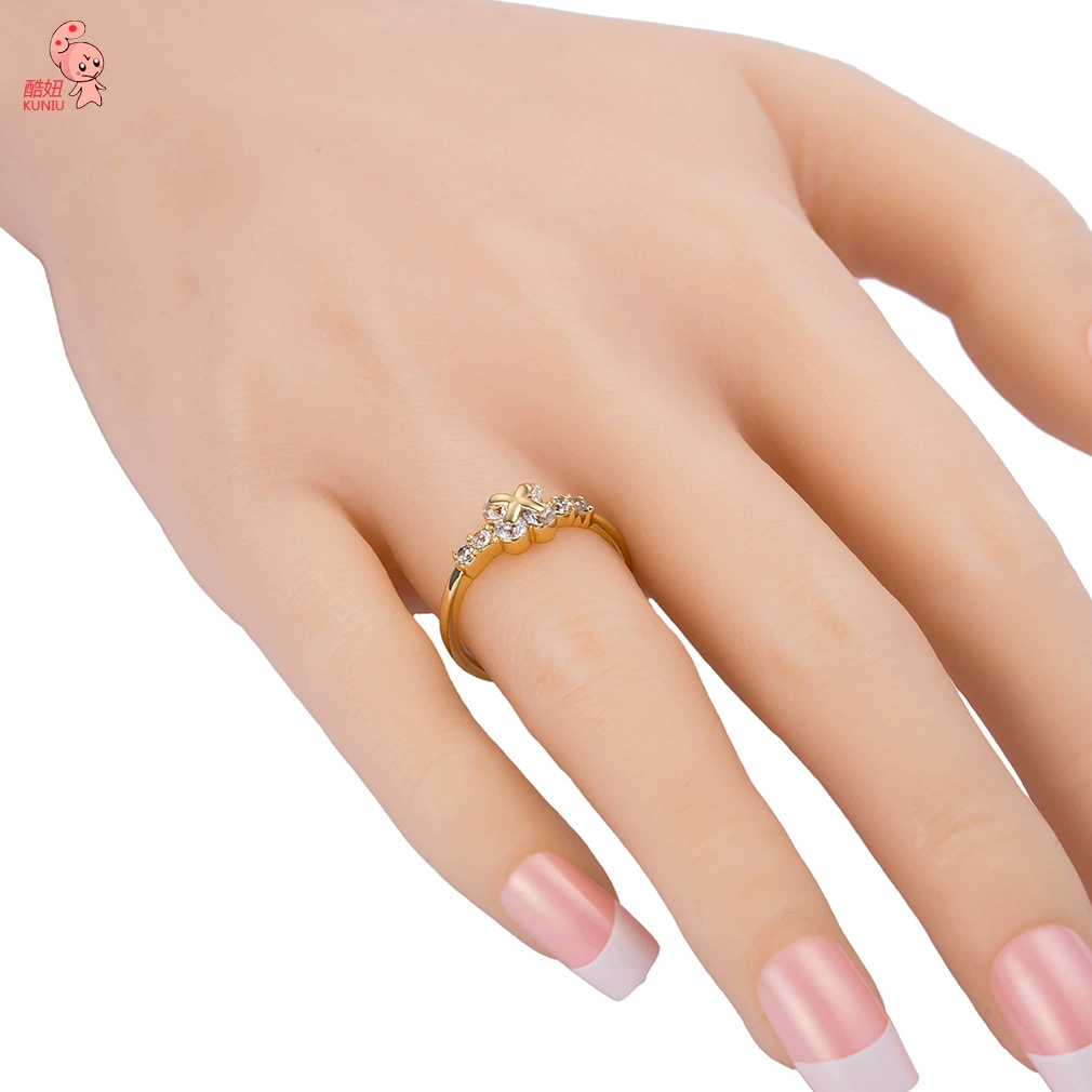 Цирконий, маленькое кольцо с камнем, корейский стиль, для импорта, ebay, Aliexpress