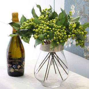 Spot supply berry Red Fruit Simulation Fruit Mori Fake Flower Blueberry 3 Cycles Small Permian Simulation Flower Material