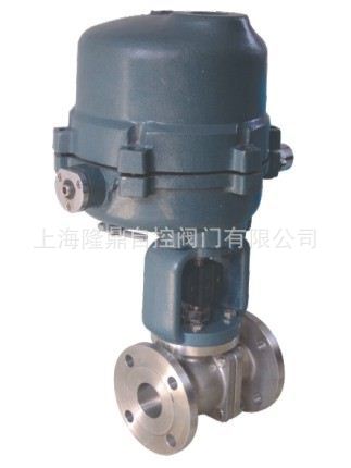 中隆鼎控供应Q911电动三片式球阀 ZAJQ电动不锈钢螺纹三片式球阀