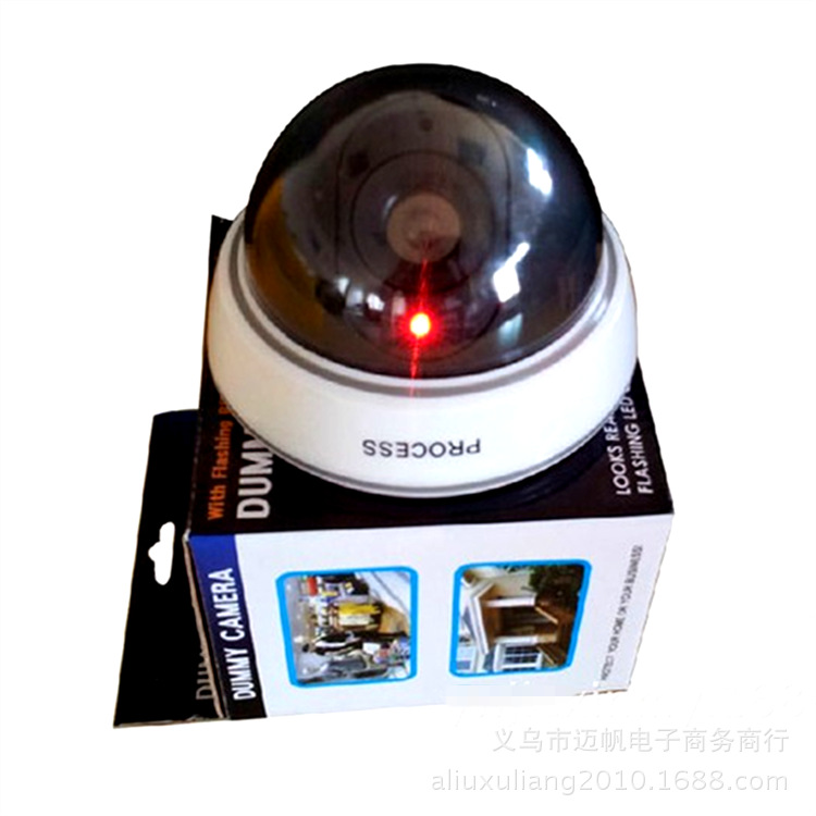 仿真监控  假监控 半圆球 仿真监控  仿真摄像头 白色半圆球监控