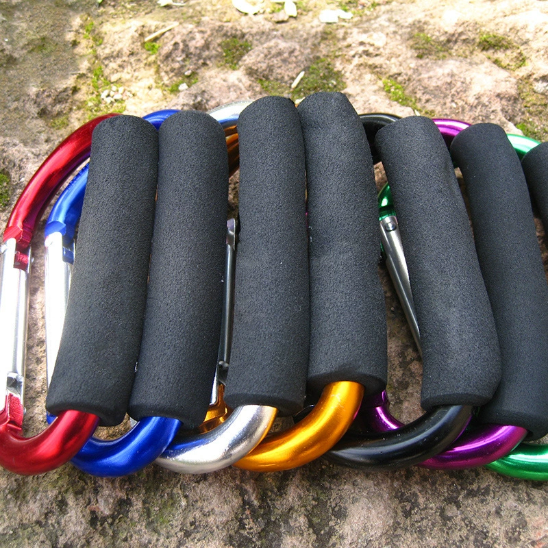 Aotu (concave-convex) hammock quick hook extra large carabiner quick hook aluminum alloy thickened AT7607