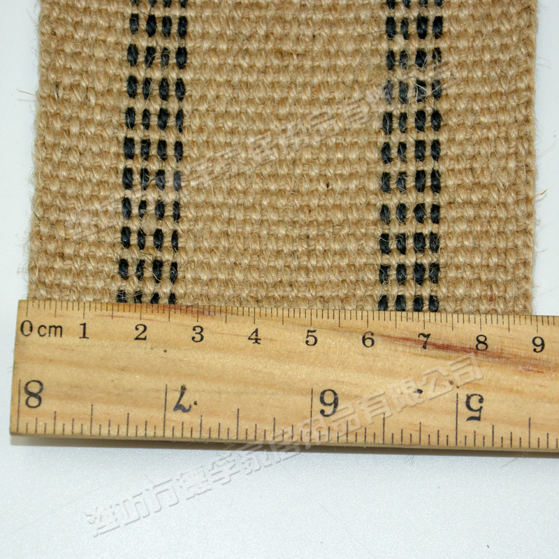 Fábrica directa de cáñamo cuerda cinta jardinería hogar sofá equipaje hardware yute tira cáñamo vendaje Correa