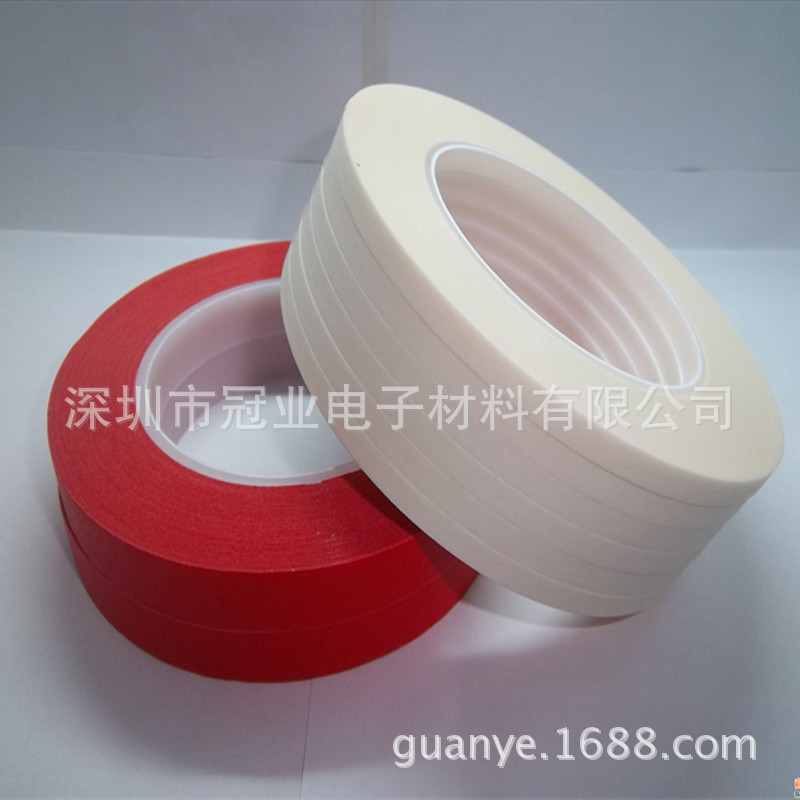 黑色美纹纸 汽车喷漆遮蔽 电路板过锡炉波峰焊烤漆红色皱纹纸胶带