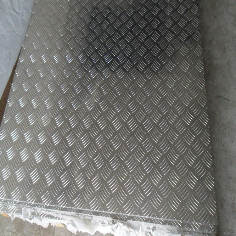 Supply of 3003 Five-Bar Pattern 7075 Diamond Pattern Aluminum Plate 7075 Compass Pattern Plate Shearing and Film
