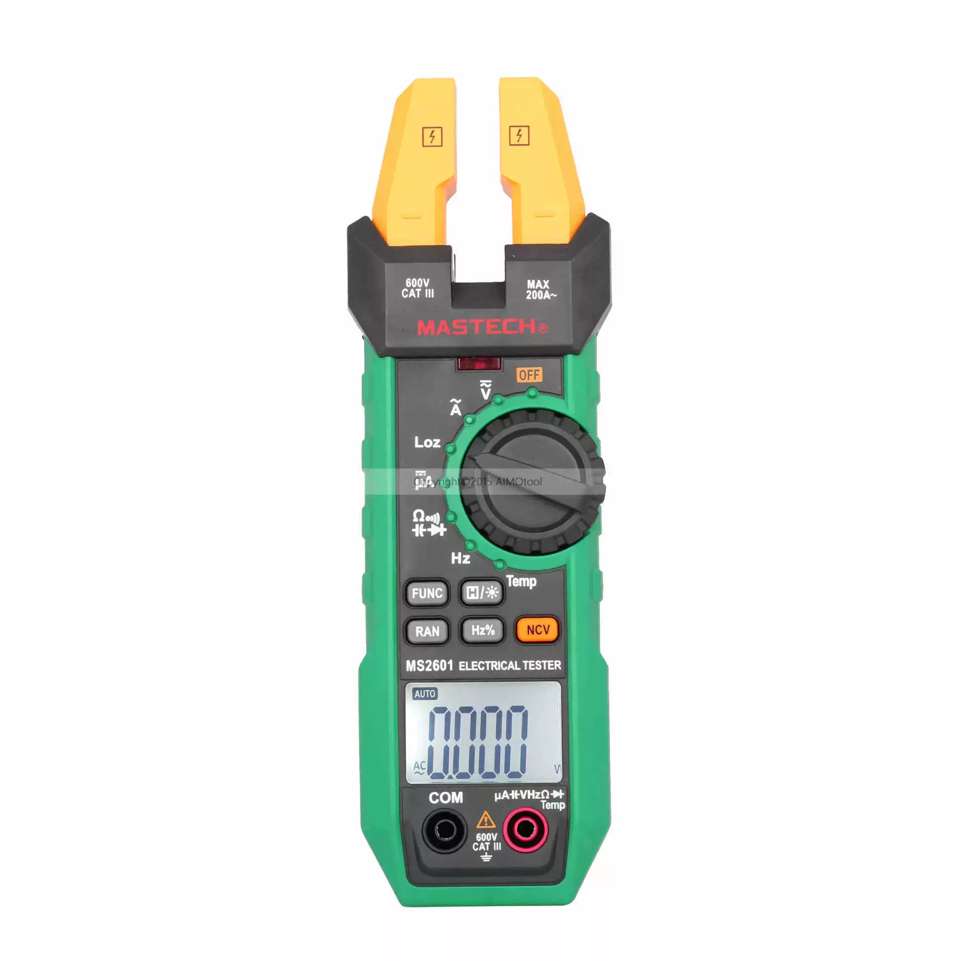 Huayi MS2601 Токоизмерительные клещи байонетные Токоизмерительные клещи LOZ Испытание на напряжение постоянного тока мкА Токоизмерительные клещи