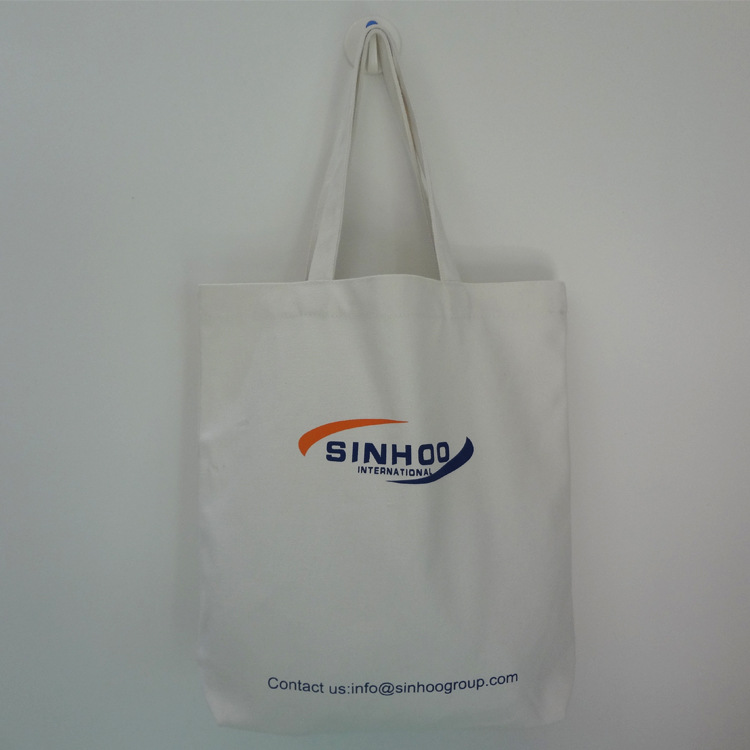 【厂家直销】双色丝网印刷纯棉帆布袋 环保有机广告有机棉手提袋