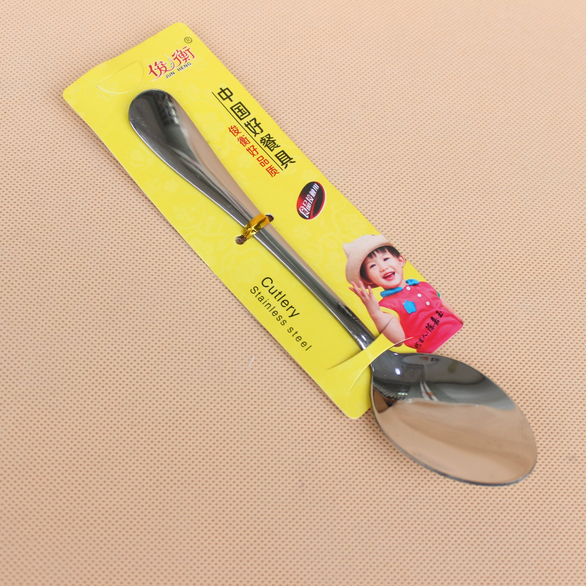 Посуда из нержавеющей стали оптом Ложка из нержавеющей стали Jieyang Нержавеющая сталь ложка Вилка утолщенная ложка