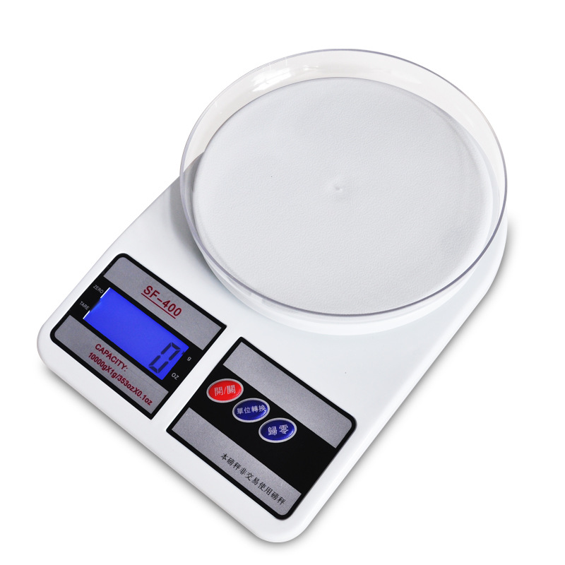 Con retroiluminación y bandeja 1G-10kg