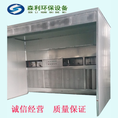 专业生产供应环保除尘打磨台立式吸尘柜风动力零排放式木工打磨台