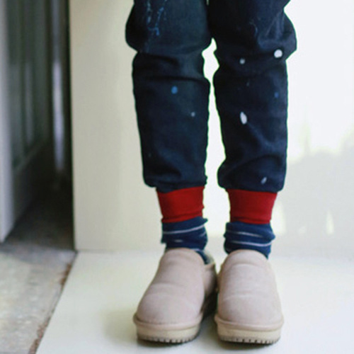 Thick Warm Wool Socks for Men - Mid-Calf Ankle Socks with Wide Top, Fashionable, Literary and Versatile Towel Socks