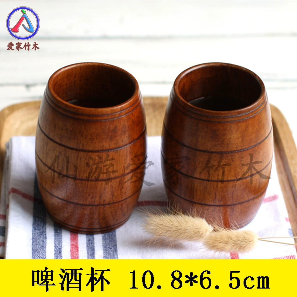 Деревянный стеклянный бокал Homey Bamboo Wood, прямые продажи с завода