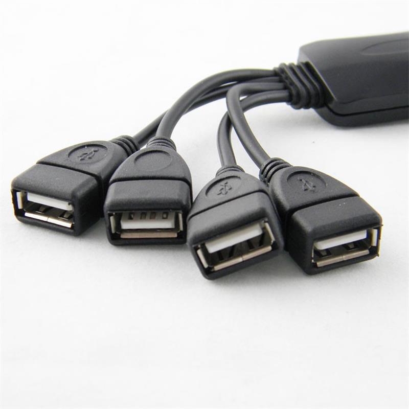 One drag 4-port USB HUB octopus 2.0 running HUB computer interface extender One drag 4-port USB HUB octopus 2.0 running HUB computer interface extender