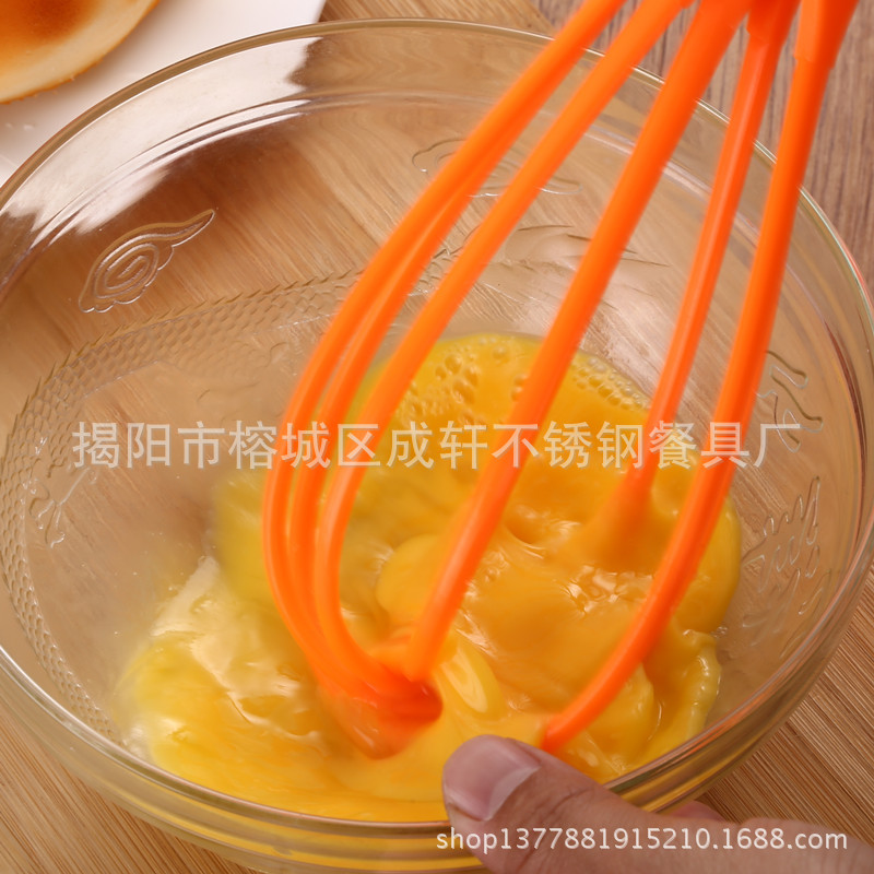 Herramientas para hornear manual eggbeater creativo giratorio eggbeater cocina licuadora crema licuadora