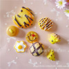 Realistic resin, children's food play, family decorations, accessory, bread, handmade