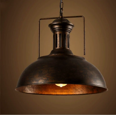Retro bar ceiling lamp, creative coffee candle, American style