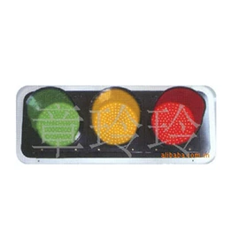 交通警示灯;交通安全标识;灯罩