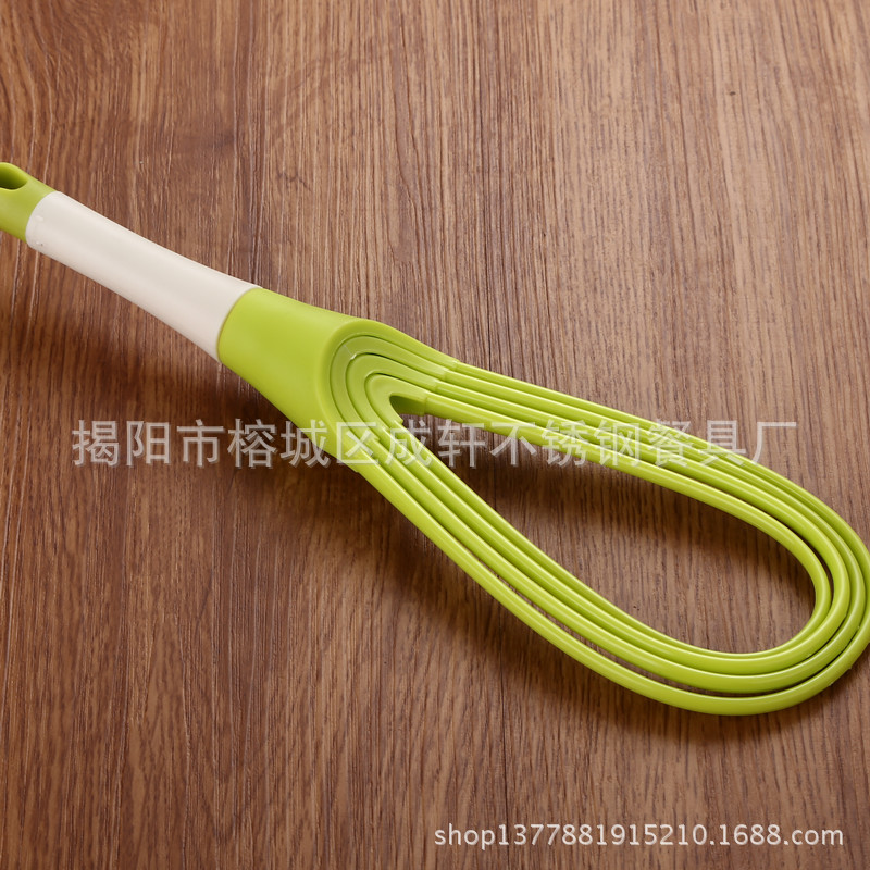 Herramientas para hornear manual eggbeater creativo giratorio eggbeater cocina licuadora crema licuadora