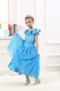 Dress, small princess costume, skirt, suitable for import, “Frozen”