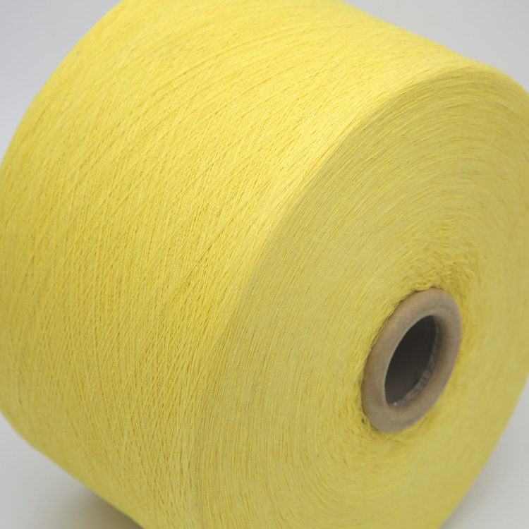 厂家直销黄色8支再生棉纱 回纺棉纱 棉纱线