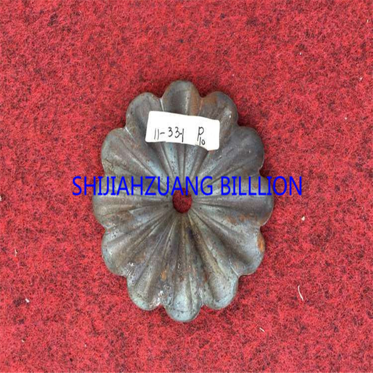 铁艺五金饰品配件 冲压铁花批发大门围栏 栏杆楼梯扶手锻打配件