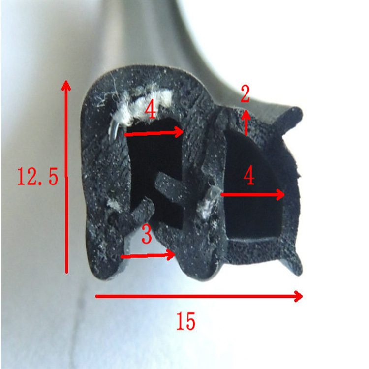 宁波海曙申联柜体箱体通信柜三元乙丙EPDM 复合钢丝斜卡密封条胶
