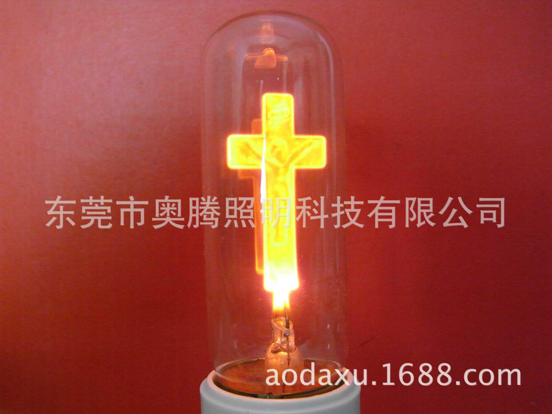Поставка специальных неоновых ламп, крест пламени лампы, E27 держатель лампы пламени лампы B22 патрон лампы, T30 свечи лампы