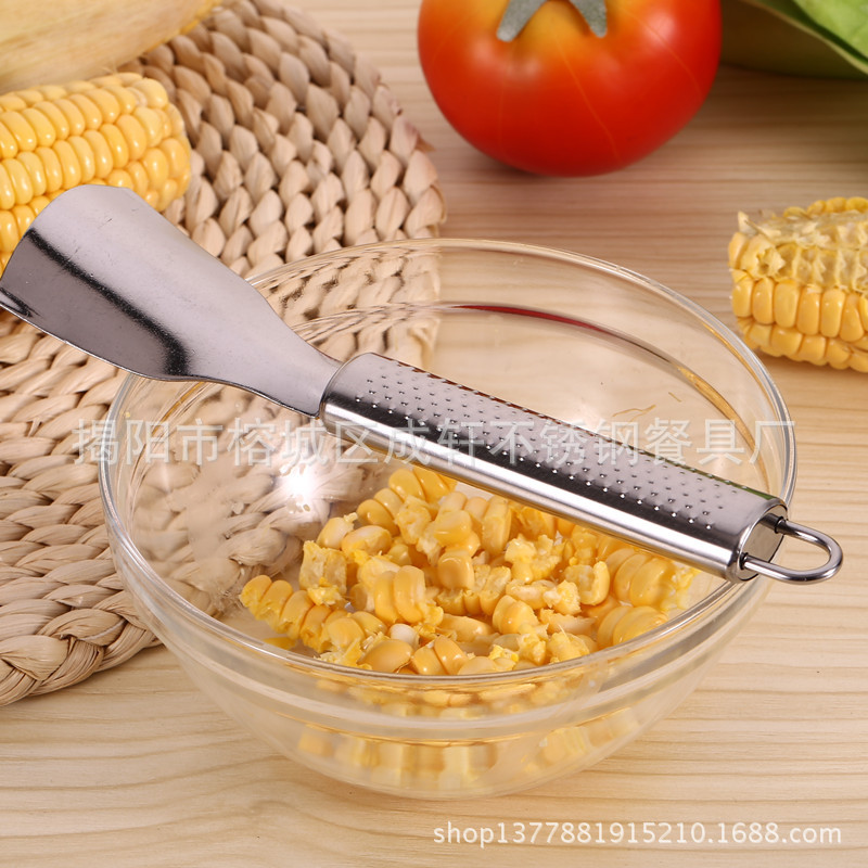 Corn Peeler removedor de maíz de acero inoxidable pelador de maíz separador de grano de maíz