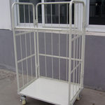 广州仓储货架厂家供流整理台车 东莞物流笼车 深圳折叠式物流台