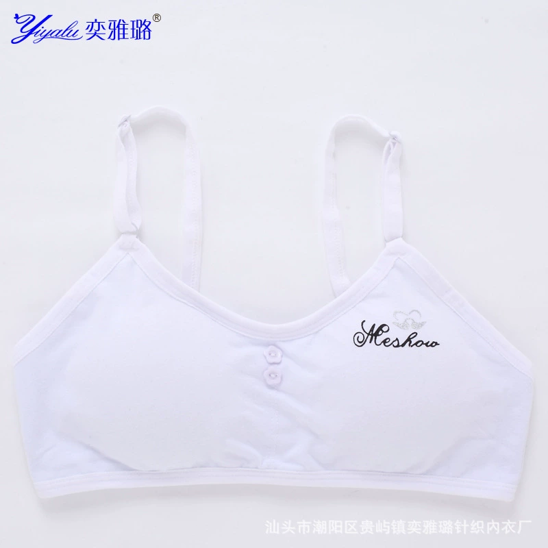 Bra top, underwear for students, summer top with cups
