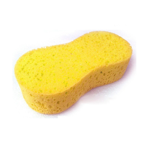 Car 8-character car wash sponge, car waxing sponge 22*11CM vacuum compressed coral car cleaning sponge