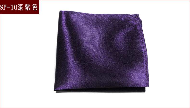 Traje de hombre Toalla de bolsillo pequeña bufanda cuadrada vestido de fiesta de boda Toalla de pecho pañuelo de color sólido negro rojo azul verde amarillo púrpura