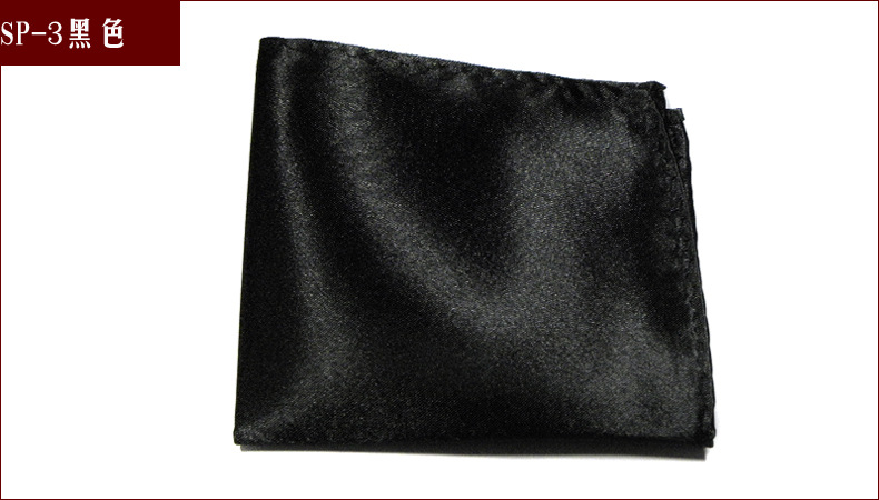 Traje de hombre Toalla de bolsillo pequeña bufanda cuadrada vestido de fiesta de boda Toalla de pecho pañuelo de color sólido negro rojo azul verde amarillo púrpura