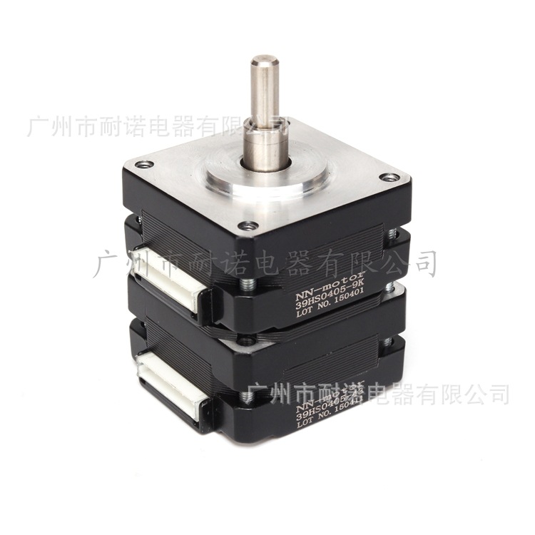 月销售50万台耐诺生产39步进电机双叠步进电机 可来图生产