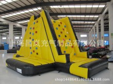 厂家定 做充气攀岩墙充气运动出口 inflatable climbing wall