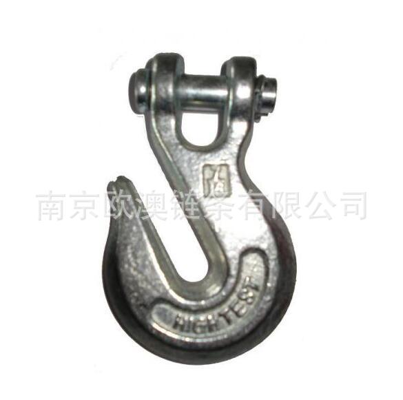 厂家供应各种链条配件 链条铁钩 镀锌不锈钢链钩