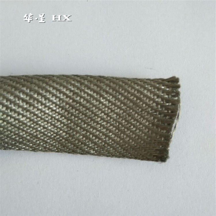 厂家直销25-50mm金属纤维织带  不锈钢耐高温阻燃空心带 抗腐蚀