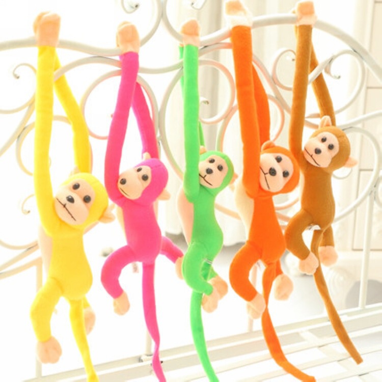 Wholesale large size monkey plush monkey long arm called monkey color plush called monkey plush toy valentine's day gift Wholesale large size monkey plush monkey long arm called monkey color plush called monkey plush toy valentine's day gift