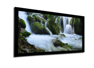 Acoustic frame screen acoustic screen cloth 120 133 150 home theater aluminum alloy frame screen acoustic screen