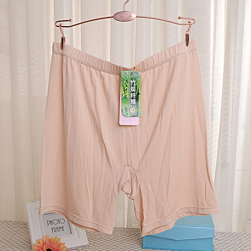 Three codes optional! Summer best-selling women's three-quarter pant lace edge bamboo fiber breathable safe pants leggings