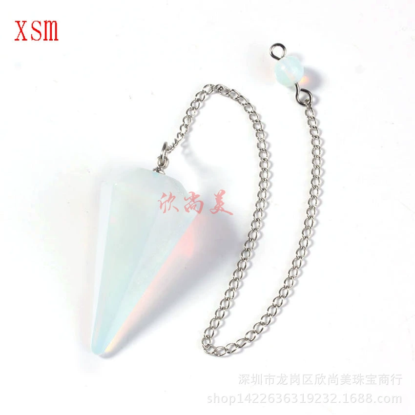 Natural water, hexagonal crystal, pendant, European style, for import, Aliexpress