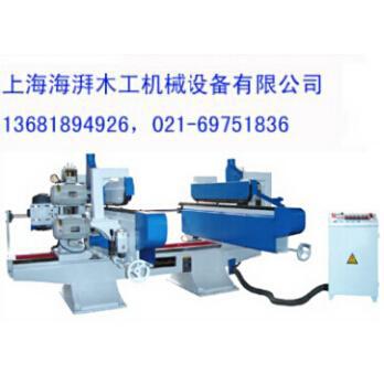 上海海湃木方双端锯切铣边机/木门自动双端锯价格