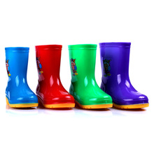 廠家批發PVC兒童雨靴批發 防滑外貿出口水鞋卡通低價雨靴228